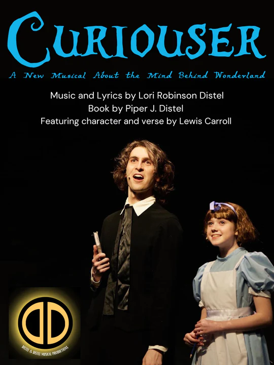 Curiouser: A New Musical About the Mind Behind Wonderland play banner